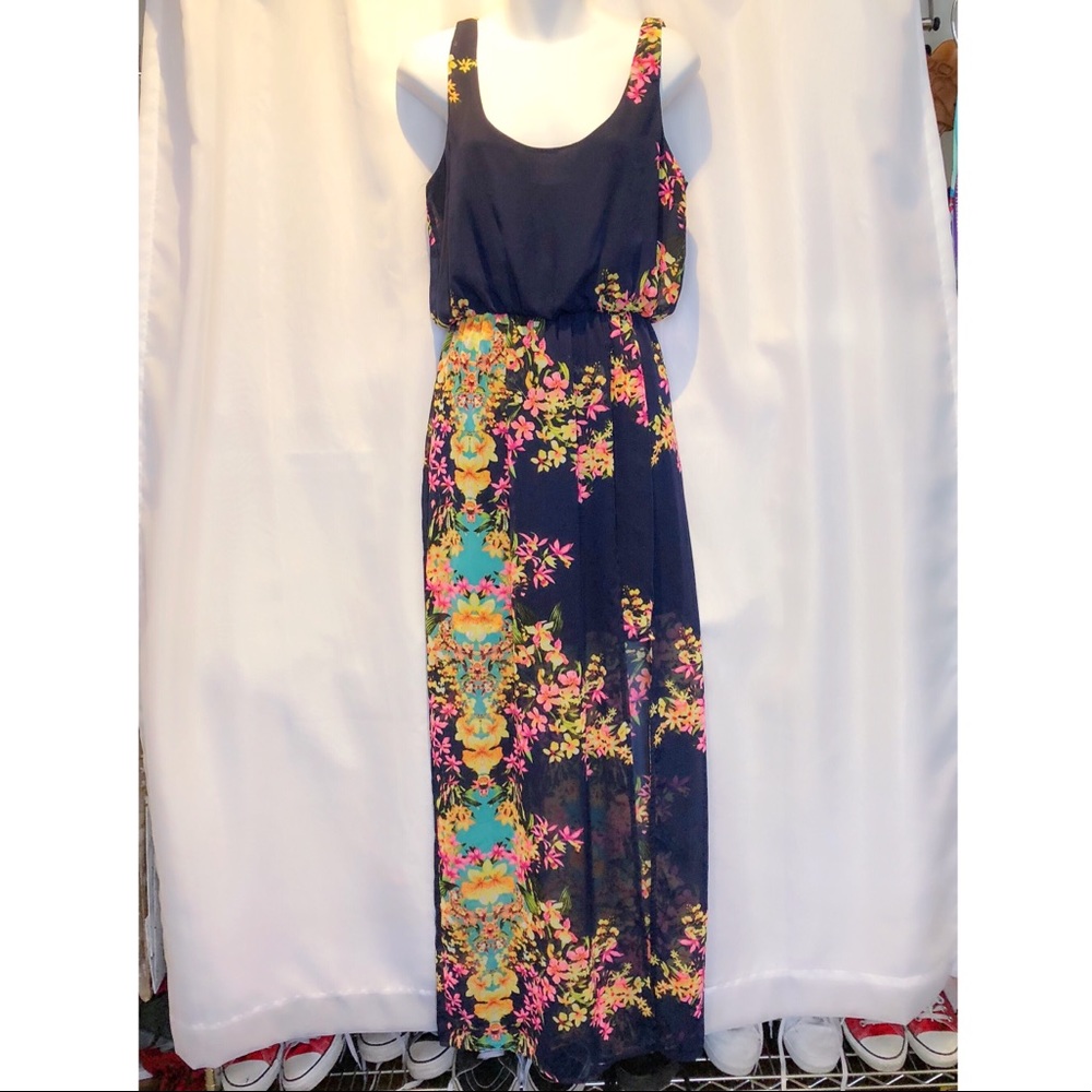 Floral maxi dress